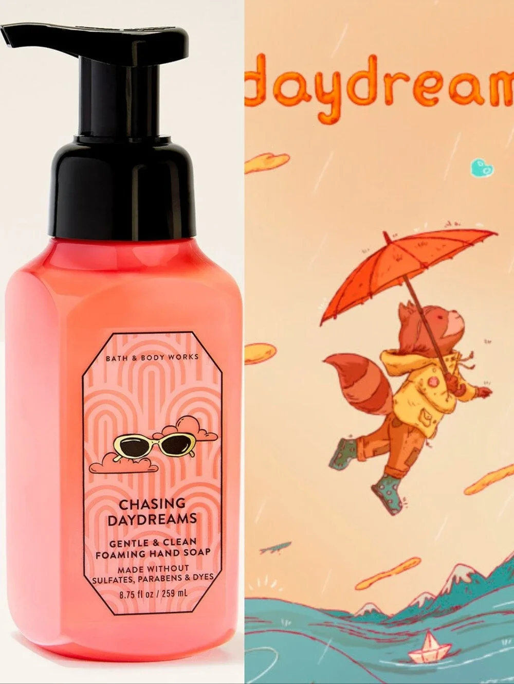 Bath & Body Works Chasing Daydreams Foaming Hand Soap 8oz New RARE